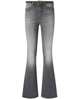 Pinko Denim Flared Jeans - Grey