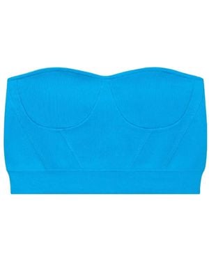 RTA Strapless Top - Blue