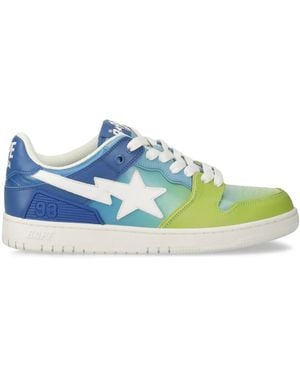 A Bathing Ape Sk8 Sta #1 Trainers - Blue