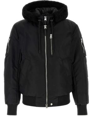 Mackage August-Z Bomber Jacket - Black