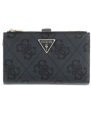 Guess Portafoglio Laurel Con Applicazione - Grigio