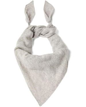 Brunello Cucinelli モニーレ スカーフ - ホワイト