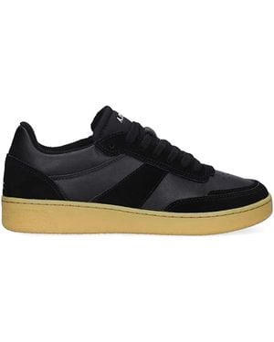 A.P.C. Sneakers Mit Wildledereinsätzen - Schwarz
