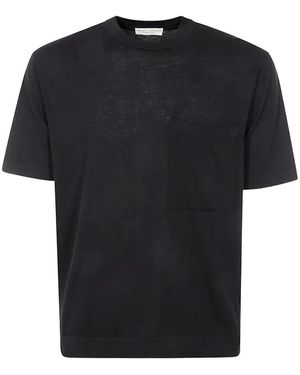 FILIPPO DE LAURENTIIS Round-Neck T-Shirt - Black