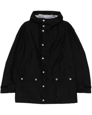 Junya Watanabe Hooded Lightweight Jacket - Black