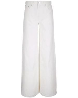 Twp Tiny Dancer Wide-Leg Jeans - White