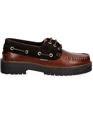 Barbour Darras Boat Shoes - Brown