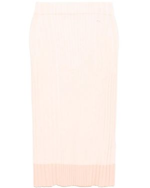 Maison Kitsuné Fox Patch Skirt - Pink