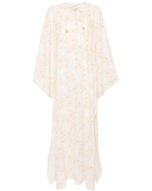 Bambah Daisy Moza Dress - White
