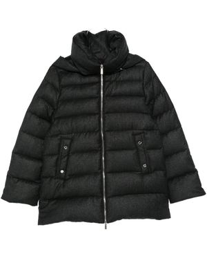 ダウンジャケット・コート MOORER FW25 Moorer Coats Grey (MODGI300009 CWRU0024) Moorer Moorer Zayn Quilted Jacket | Saks Fifth Avenue