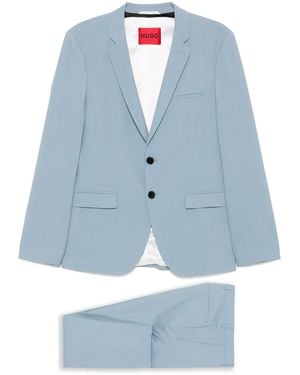 HUGO Single-Breasted Suit - Blue