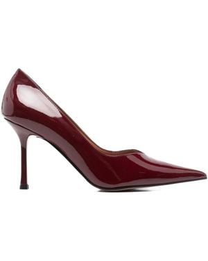 Castagna 85Mm Anya Pointed-Toe Pumps - Purple