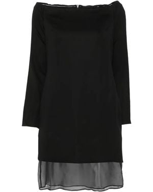 Esse Studios Issia Off-Shoulder Mini Dress - Black