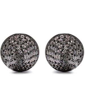 Eddie Borgo Pavé Cone Stud Earrings - Grey