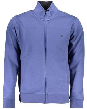 U.S. Grand Zip-Up Cardigan - Blue