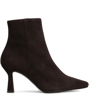 Pedro Miralles Pointed Zip Boots - Black