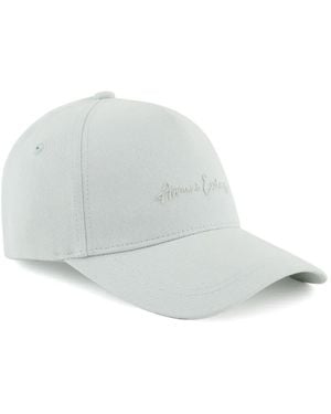 ARMANI EXCHANGE Casquette À Logo Brodé - White