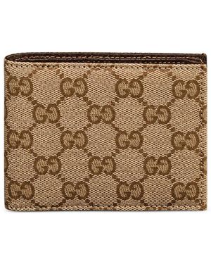 Gucci Gg Essence Bifold Wallet - Brown