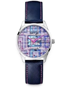 Guess Logo-Print 36Mm Watch - Blue