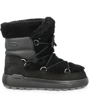 Bogner Schneestiefel Mit Schnürung - Schwarz