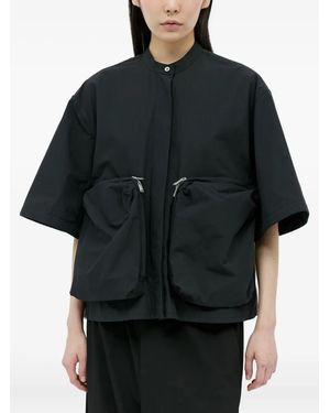 Jil Sander Patch Pocket Shirt - Black