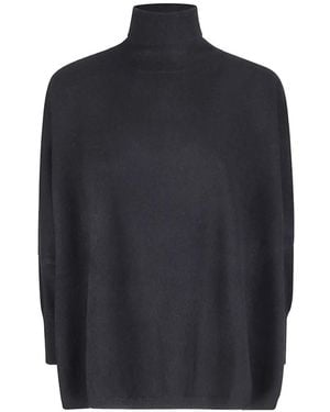 Be You Roll-Neck Cashmere Sweater - Blue
