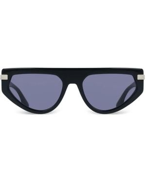 Victoria Beckham Geometric-Frame Sunglasses - Blue