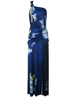 Silvia Tcherassi Antara Maxi Dress - Blue