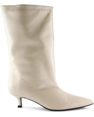 Notabene 40Mm Greer Pointed-Toe Boots - White