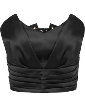 Elisabetta Franchi Gazar Top - Black