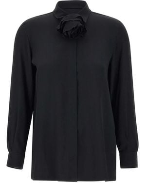 Marella ローズディテール シャツ - ブルー