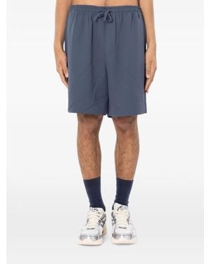 New Amsterdam Short À Taille À Lien De Resserrage - Blue