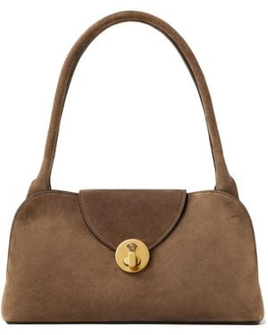 Versace Vivian East-West-Schultertasche - Braun