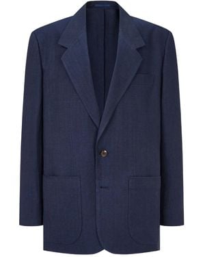 MAN ON THE BOON. Blazer Sartoriale - Blu