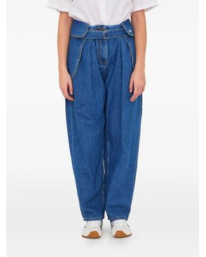 Loewe Vaqueros con anagrama - Azul