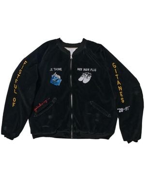 PALY Welt-Pockets Bomber Jacket - Blue