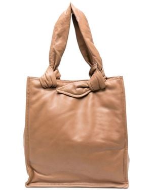 Officine Creative Bolina Leather Shoulder Bag - Natural