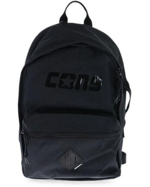 Converse Ripstop-Rucksack Mit Logo-Patch - Blau
