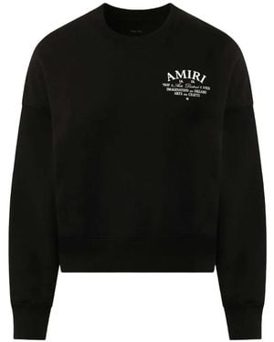 Amiri Arts District Logo-Print Sweatshirt - Black