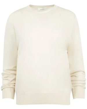 Wardrobe NYC Fein Gestrickter Pullover - Weiß