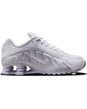Nike Shox R4 Trainers - White