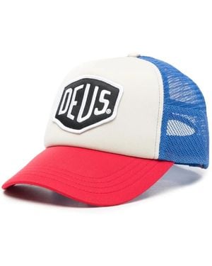 Deus Ex Machina Baylands Logo-Detail Baseball Cap - Pink