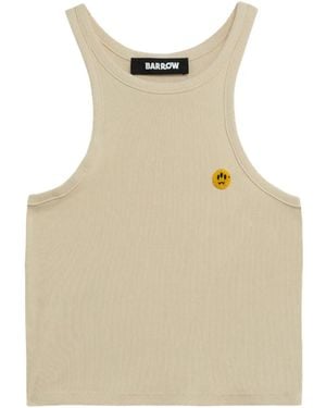 Barrow Sleeveless Top - Natural