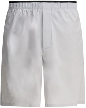 GR10K Render Ultrasound Elasticated-Waistband Shorts - Grey