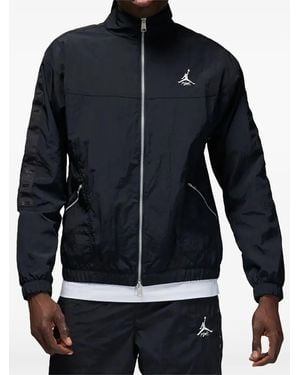 Nike Logo-Embroidered Jacket - Blue
