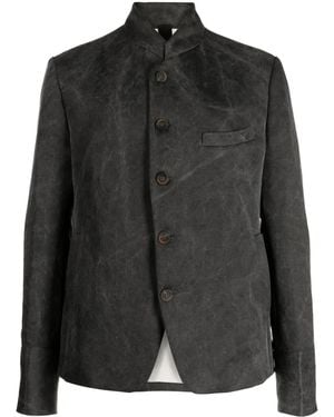 Forme D'expression Tie-Dye Single-Breasted Jacket - Black