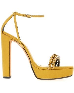 Rhinestone block heels sales