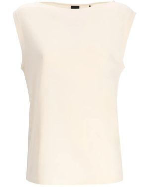 BOSS Boat-Neck Tank Top - Natural