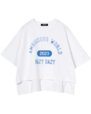 Undercover Layered T-Shirt - White