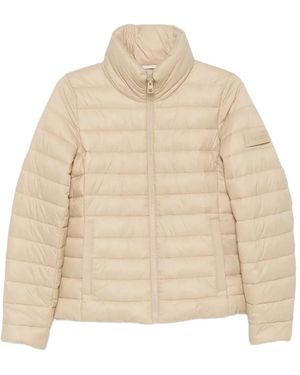 Marc O' Polo Quilted High-Neck Jacket - Natural